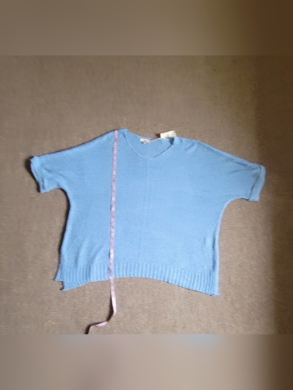 1 NWT Easel Los Angeles Pretty Periwinkle Blue Mid/Lightweight Sweater! - Picture 5 of 6